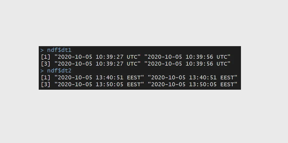 Datetime Change Timezone C