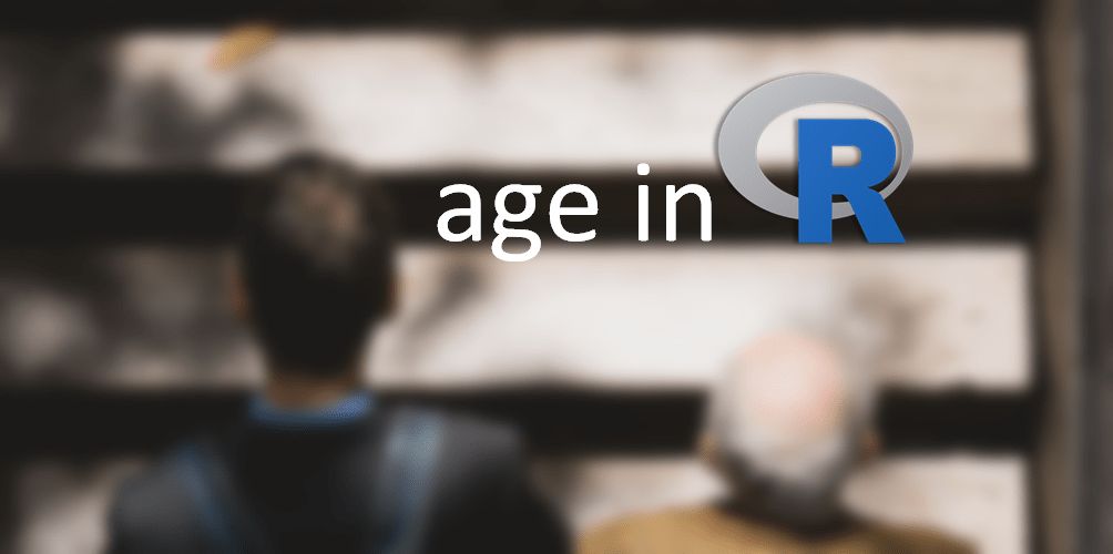 How to calculate age in R