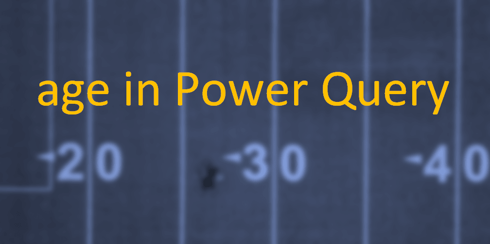 Correct age calculation in Power Query