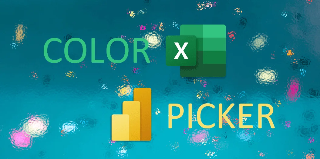 Color picker for Power BI or Excel