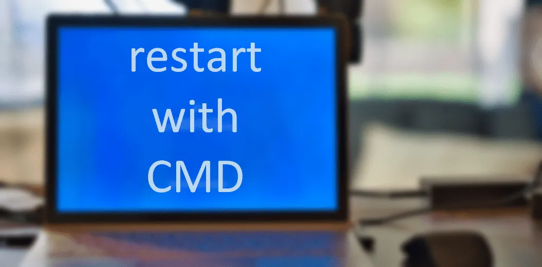 restart with Windows CMD, Restart program Windows command line
