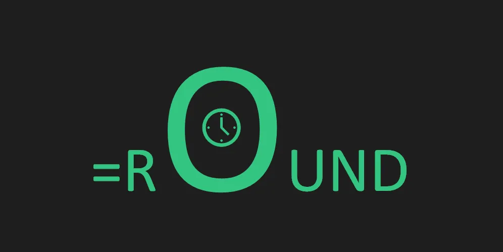 round time in Excel, round up to the nearest time interval in Excel, round down to the nearest time interval in Excel