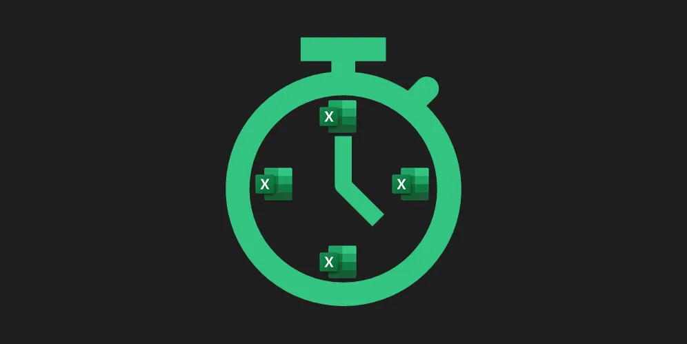 How to generate time intervals in Excel